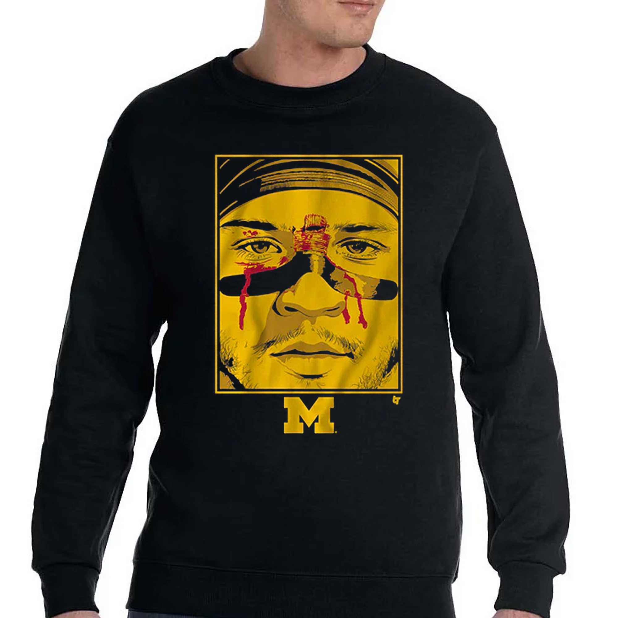 Michigan Football Blake Corum Game Face Shirt 