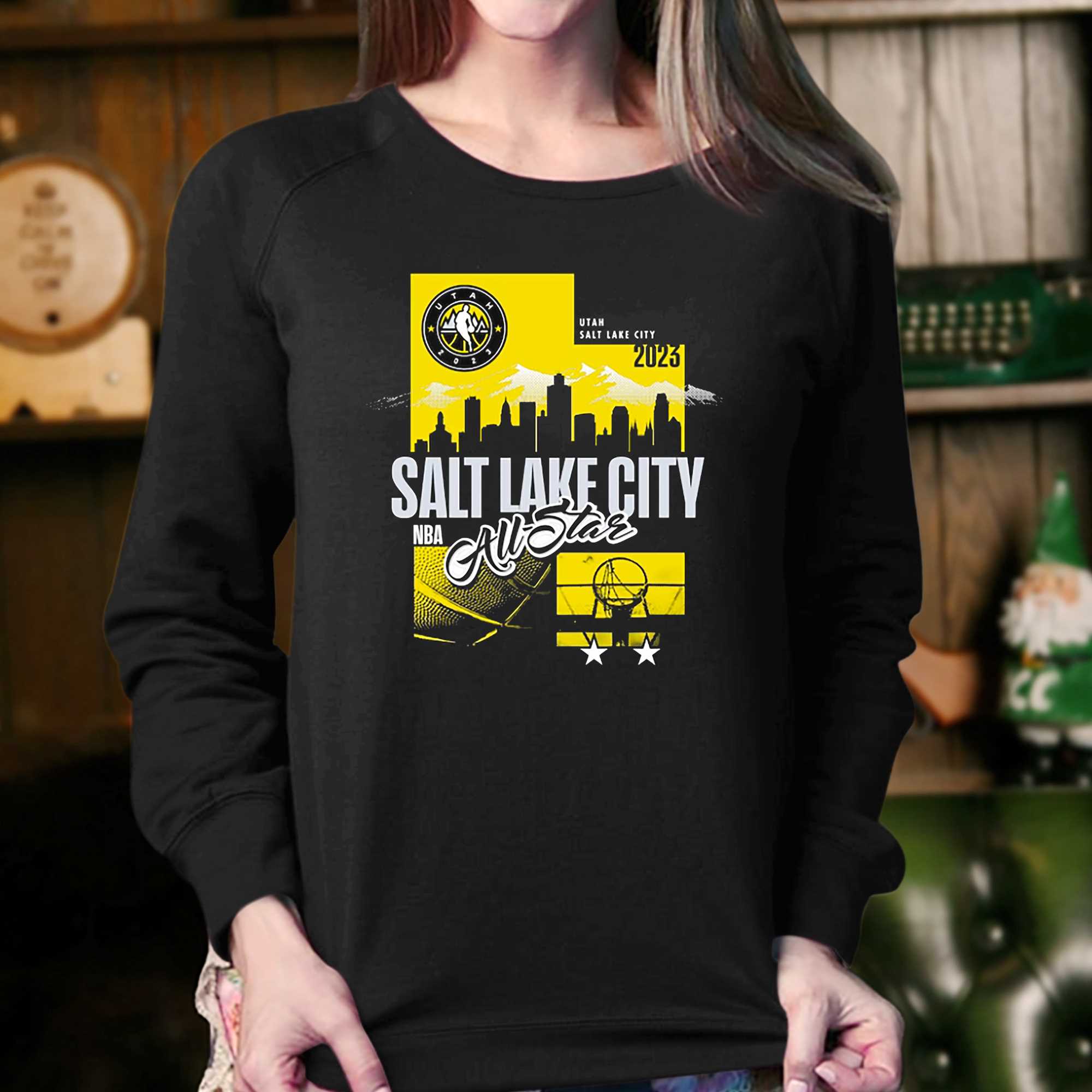 Nba All-star Utah Salt Lake City 2023 T-shirt 