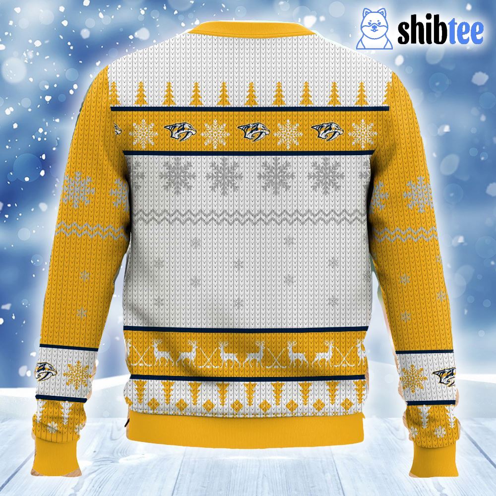 Nashville predators ugly on sale sweater