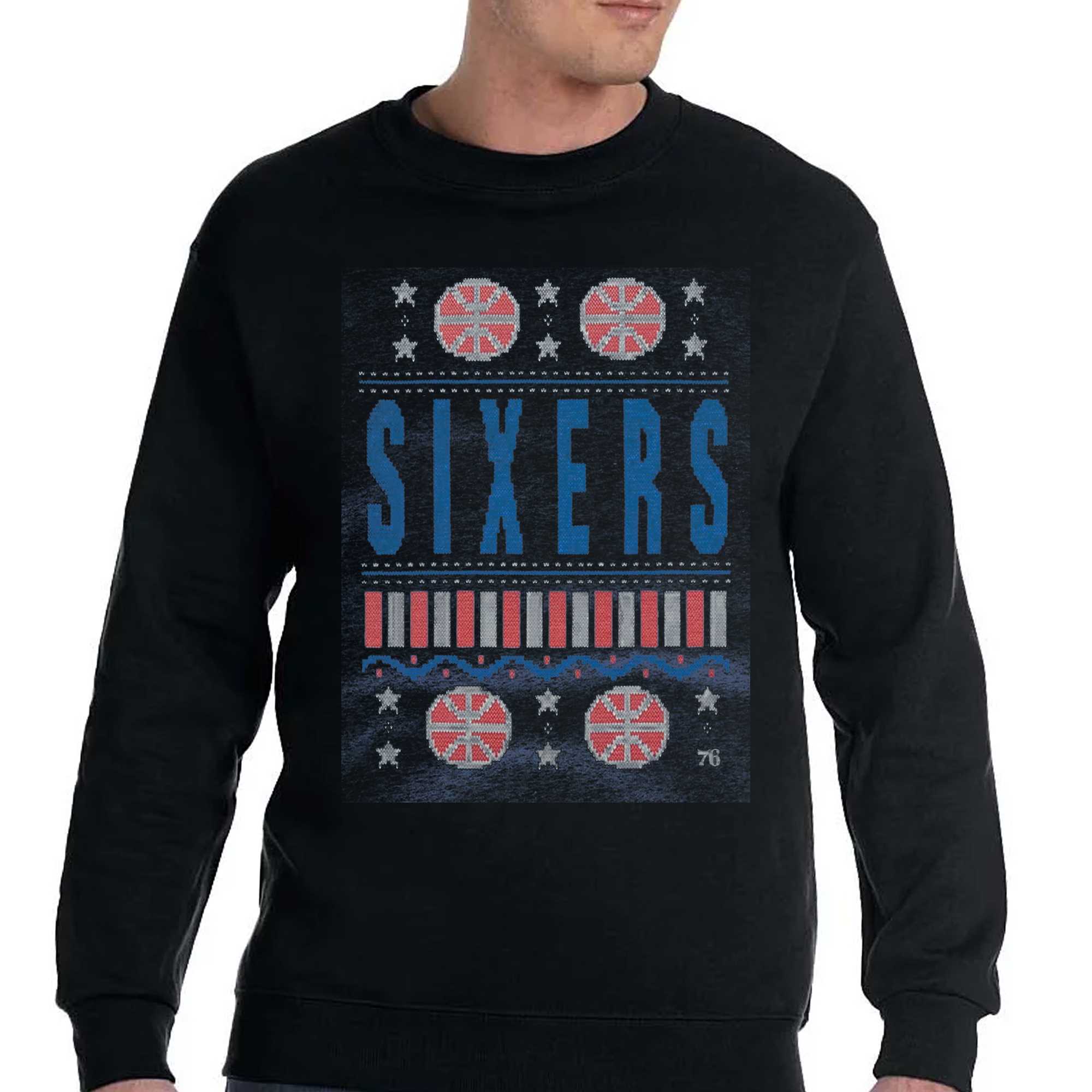 Philadelphia 76ers Holiday Ugly Christmas Sweater 