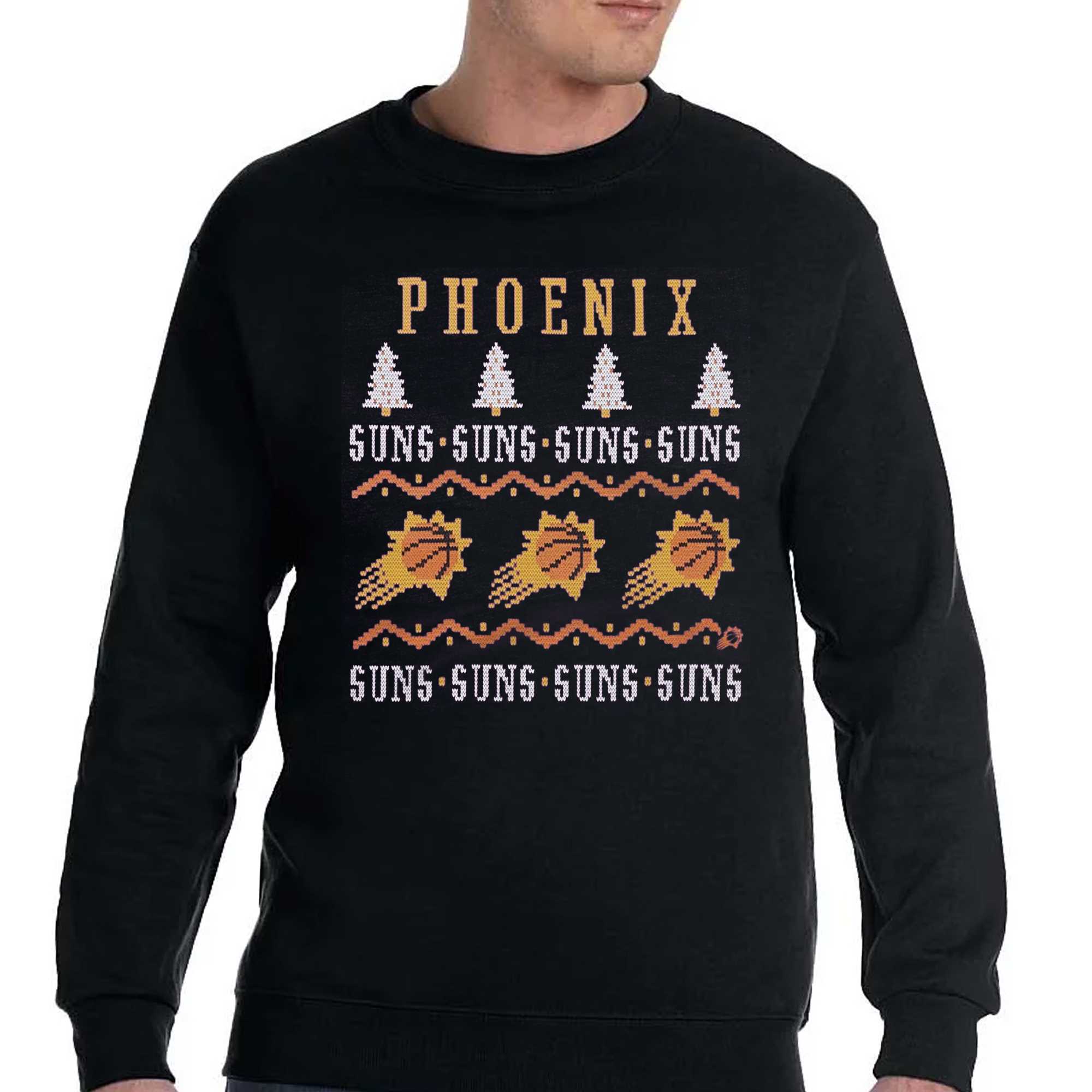Phoenix Suns Holiday Ugly Christmas Sweater 