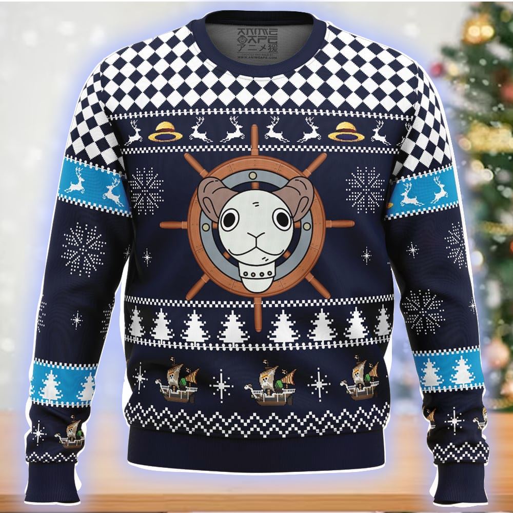 Trafalgar Law One Piece Merry Christmas Ugly Sweater