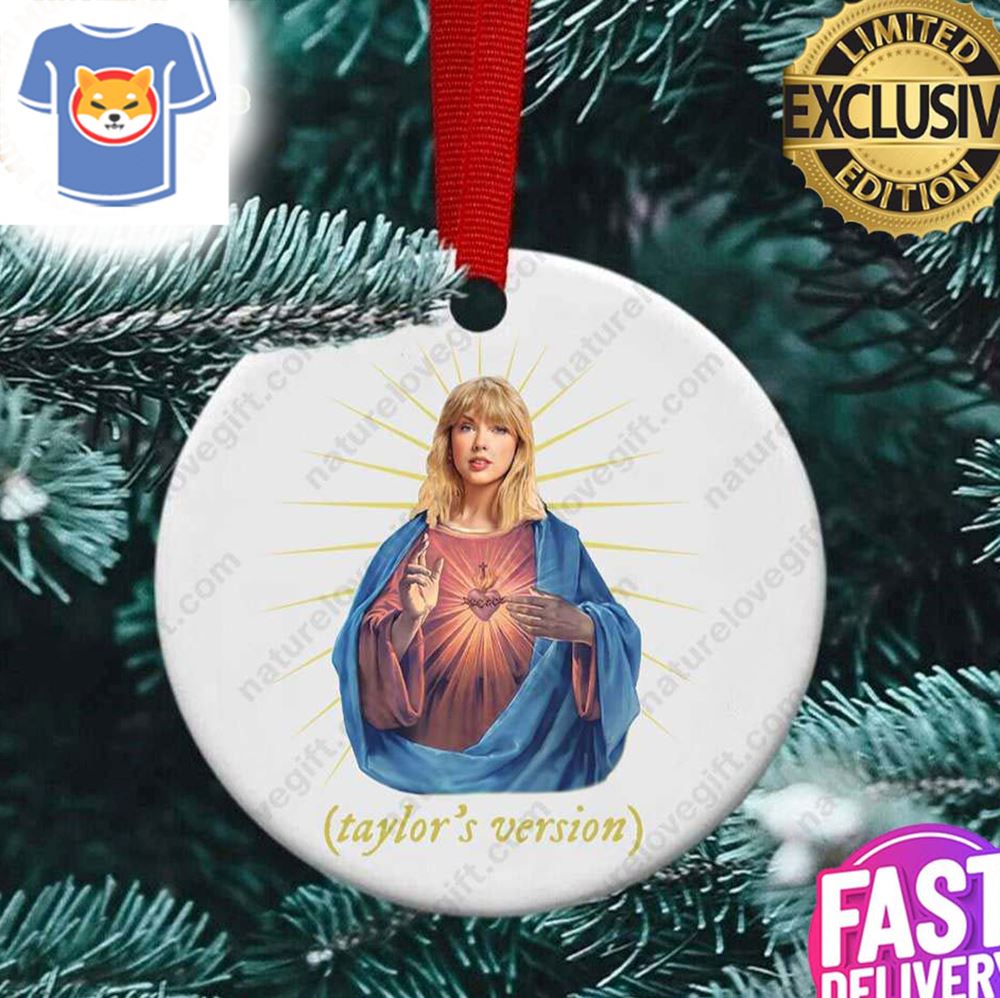 Album Taylor Swift Christmas Ornament Xmas Gift for Swifties - The