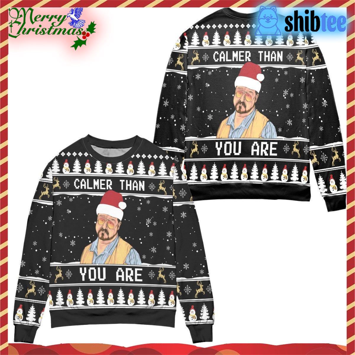 Lebowski hotsell christmas sweater