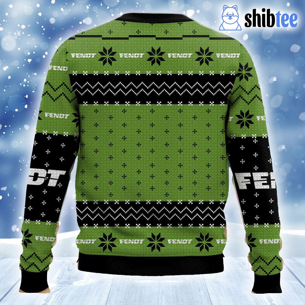 Tractor Fendt Ugly Christmas Sweater 