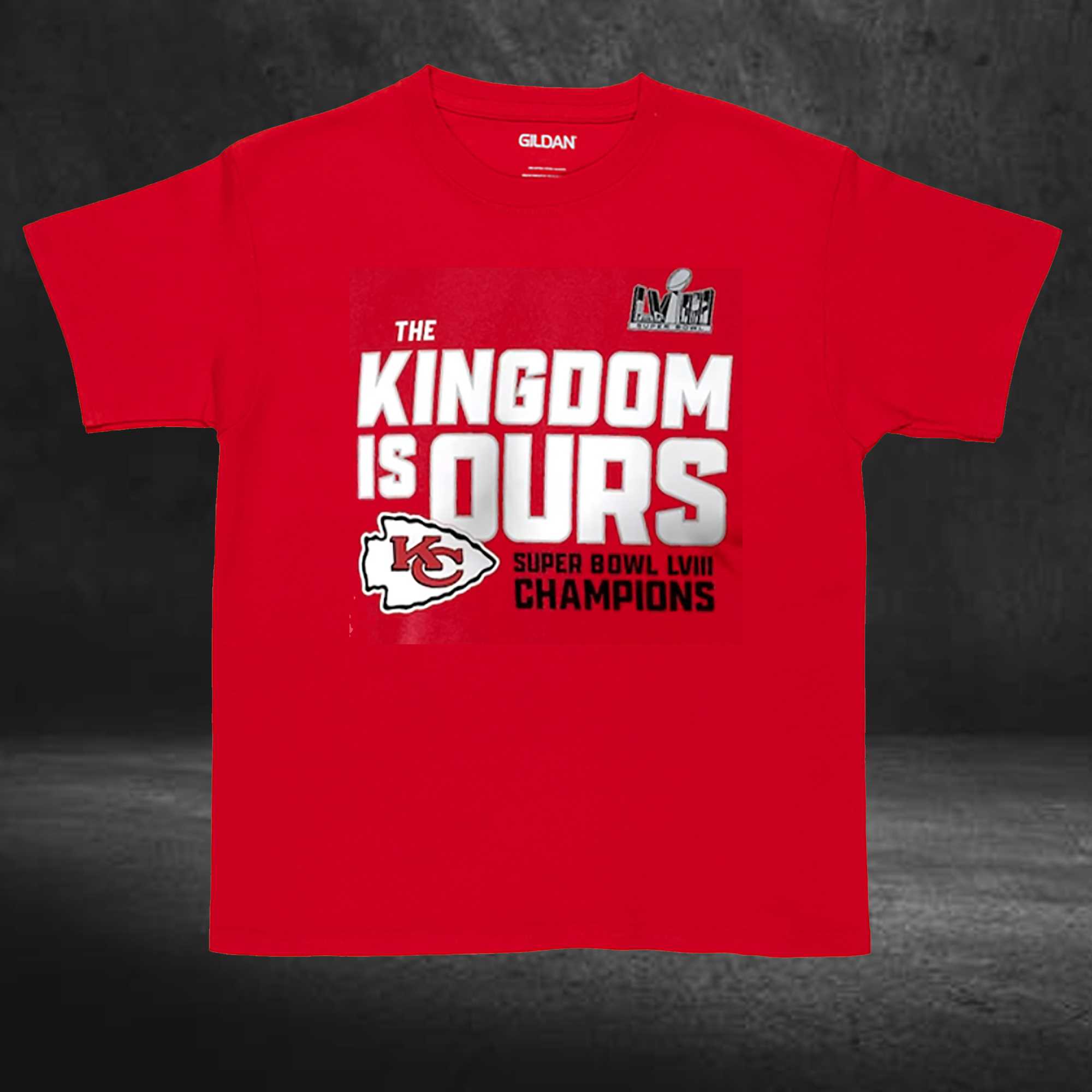 The Kingdom Is Ours Kansas City Chiefs Super Bowl Lviii Champions T-shirt 