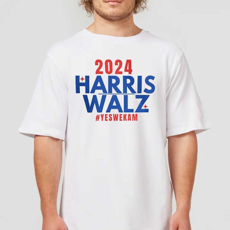 Kamala Harris Tim Walz Harris Walz 2024 Yes We Kam Shirt