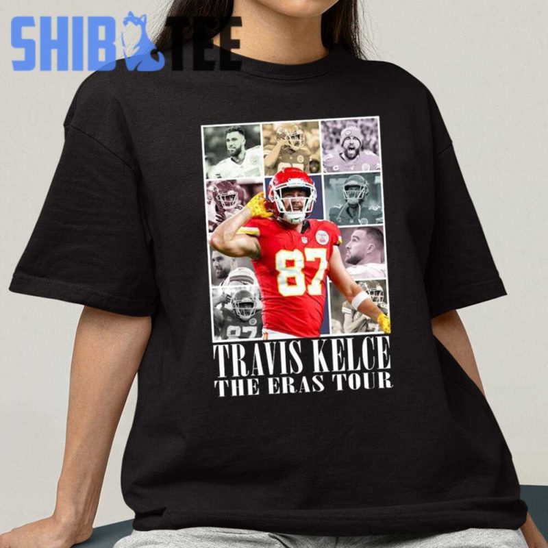 Kansas City Chiefs Travis Kelce The Eras Tour 2024 T Shirt Icestork