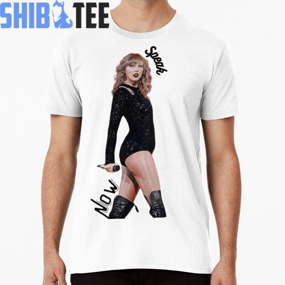 Taylor Swifts Eras Tour, Speak Now, Spicy, Singer Men Premium T Shirt by Prodoxy