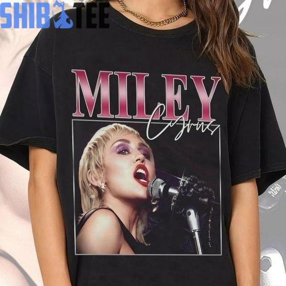 Xone88fm Shirts Miley Cyrus Vintage Music T Shirt