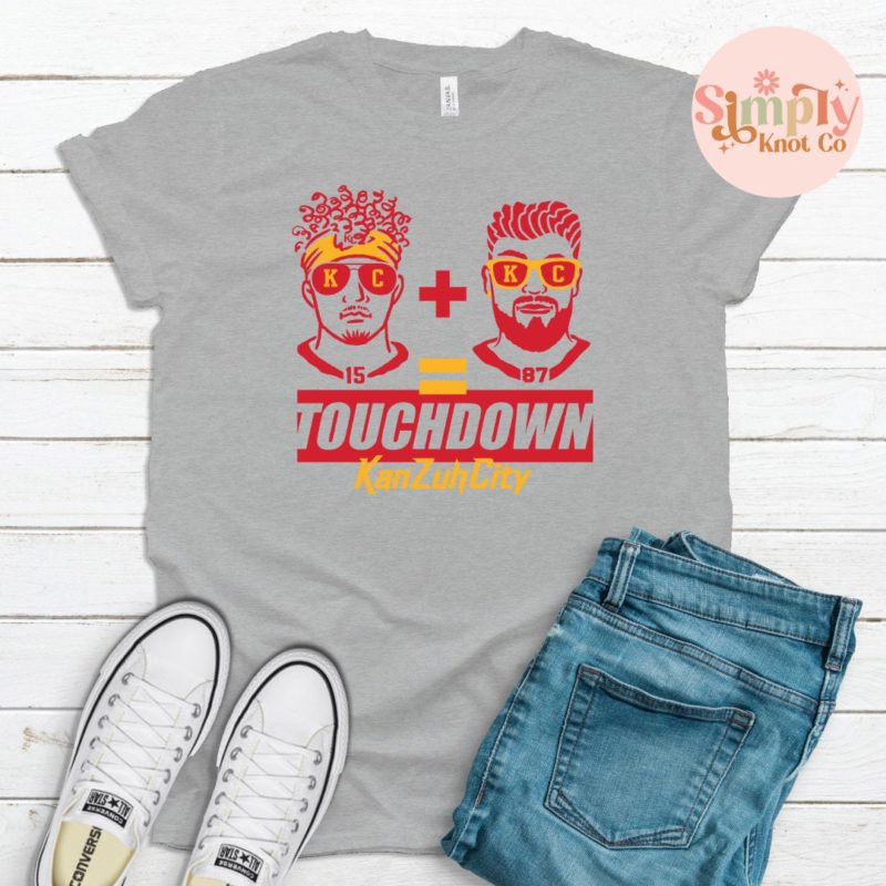 Kansas City Football Shirt Mahomes Kelce Shirt Mahomes