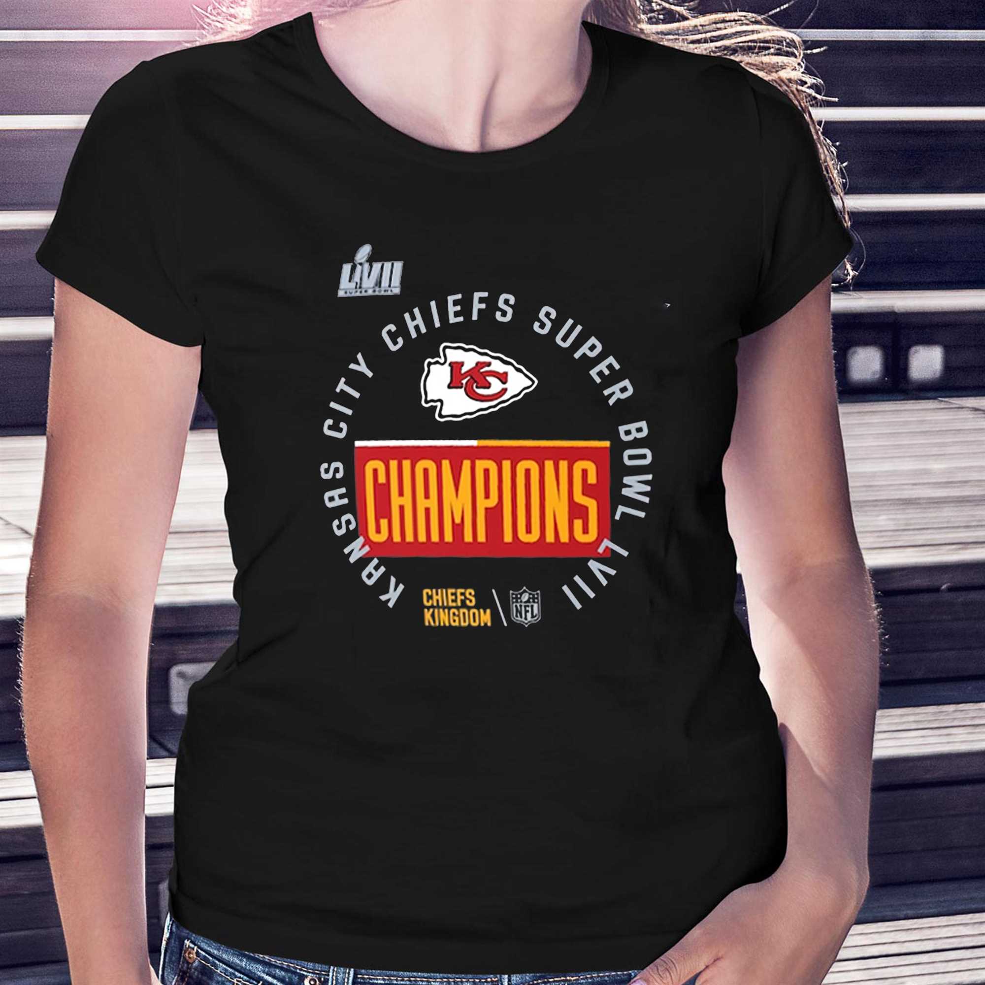 As Is NFL Super Bowl LVII Champions Chiefs T-Shirt 