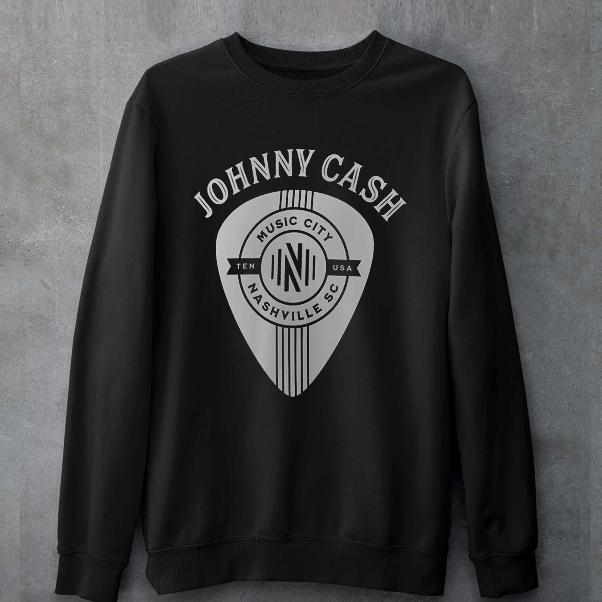 Nashville Sc Fanatics Branded Johnny Cash Music City T-shirt 