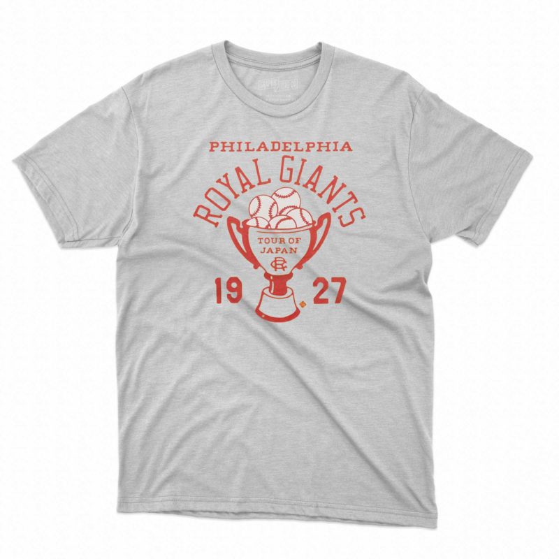 official philadelphia royal giants 1927 t shirt 1