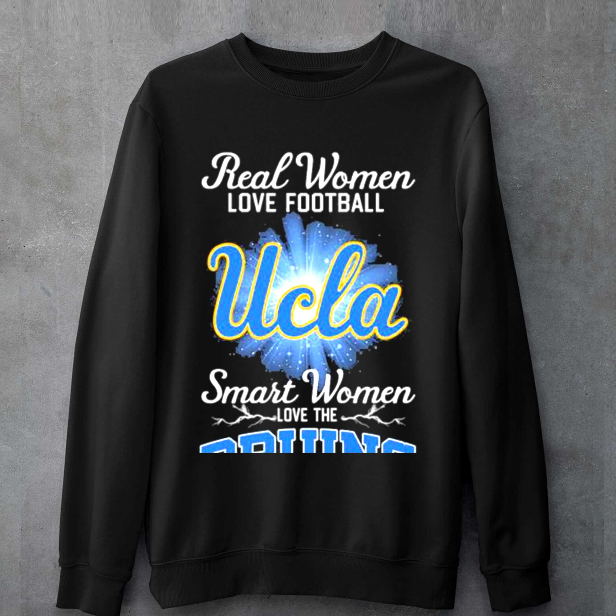 Real Women Love Football Smart Women Love The Ucla Bruins 2023 Logo Shirt 
