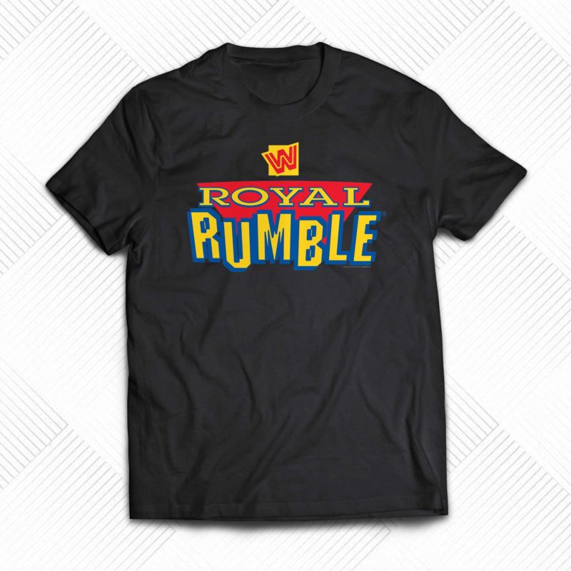 royal rumble 97 retro logo t shirt 1
