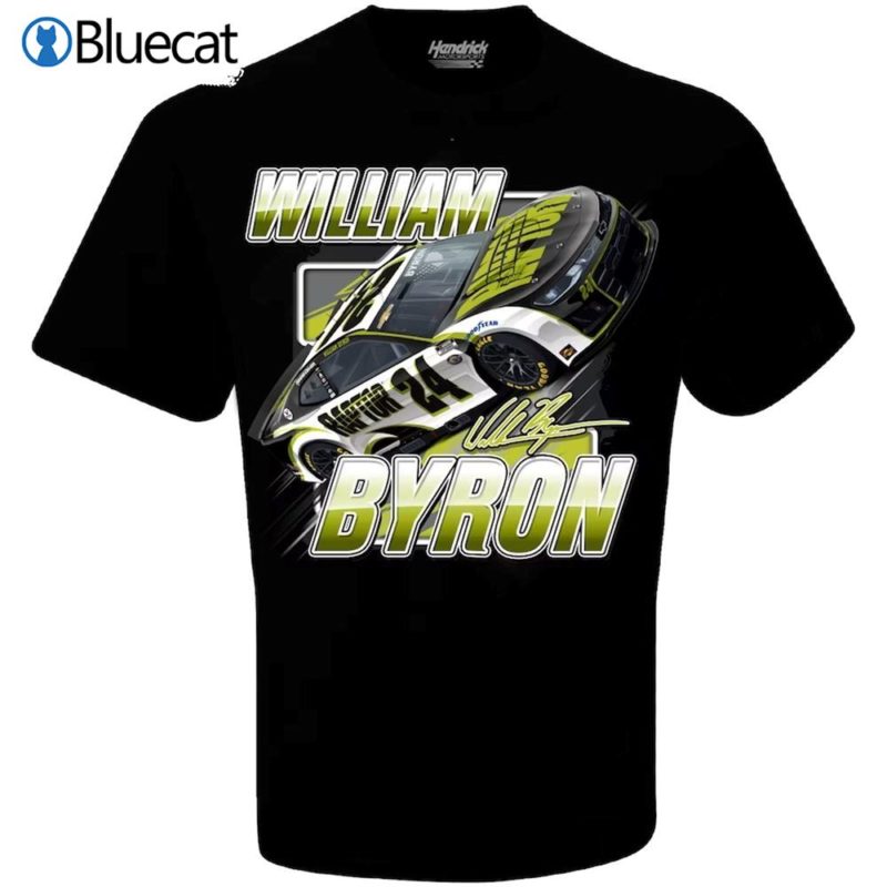 william byron hendrick motorsports team collection blister t shirt 1