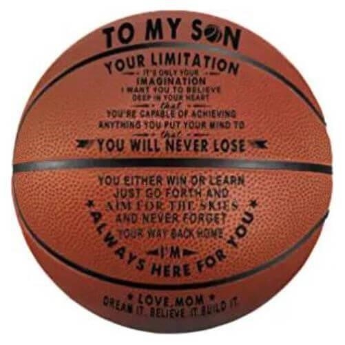 My son wants to play basketball.