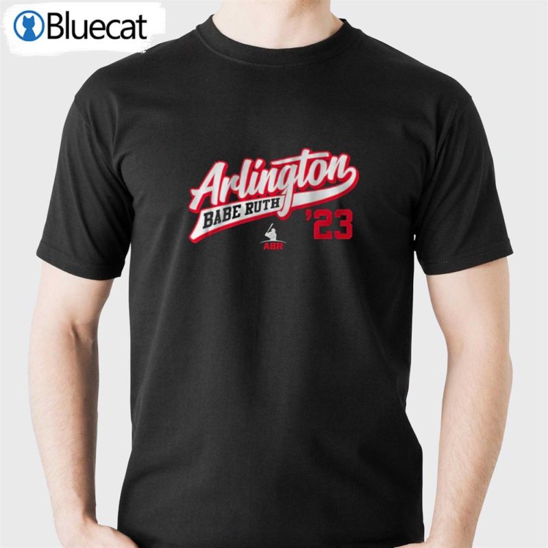 arlington babe ruth 2023 exclusive charcoal t shirt 1 3