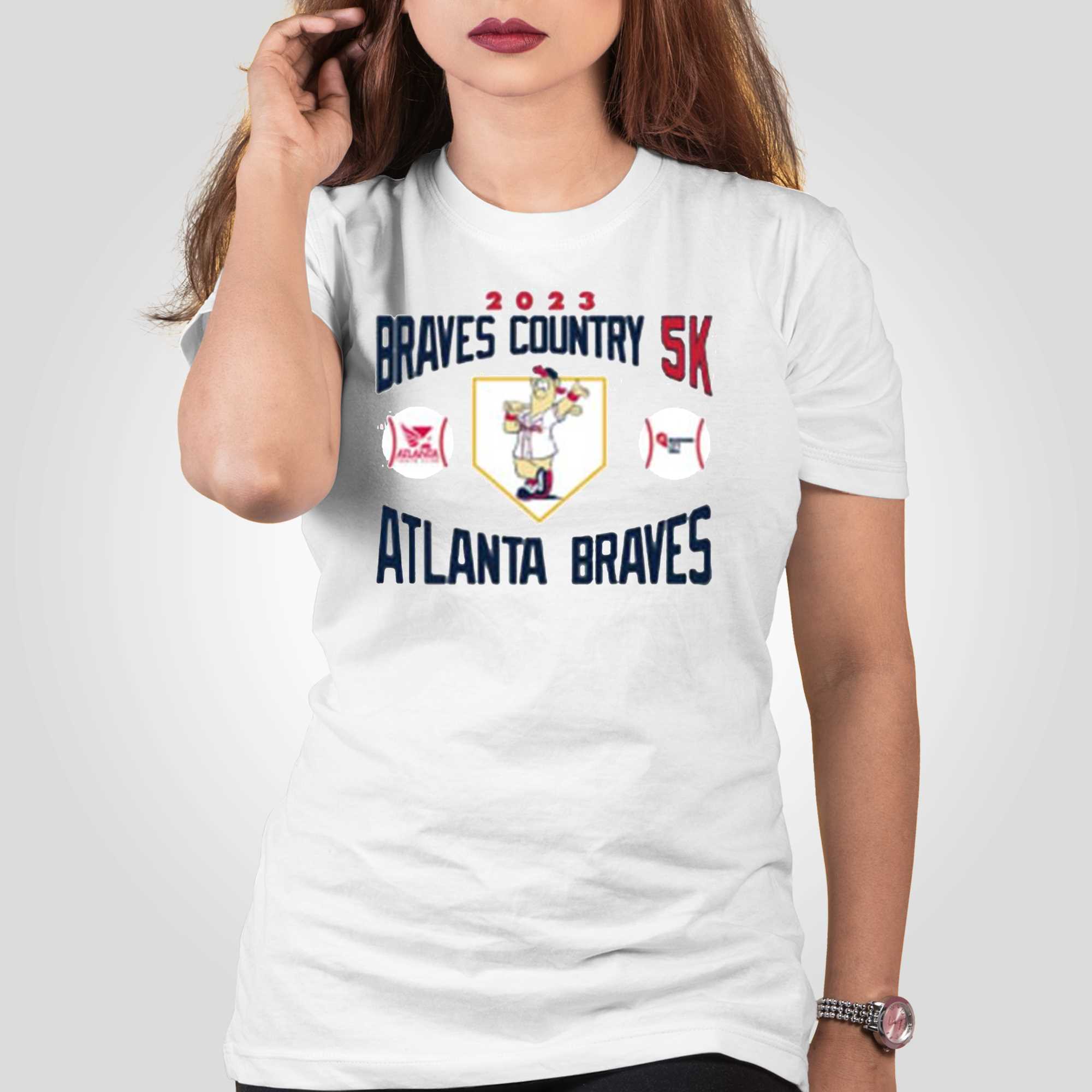 Braves Shirt Girls Braves Shirt Womans Braves Shirt 