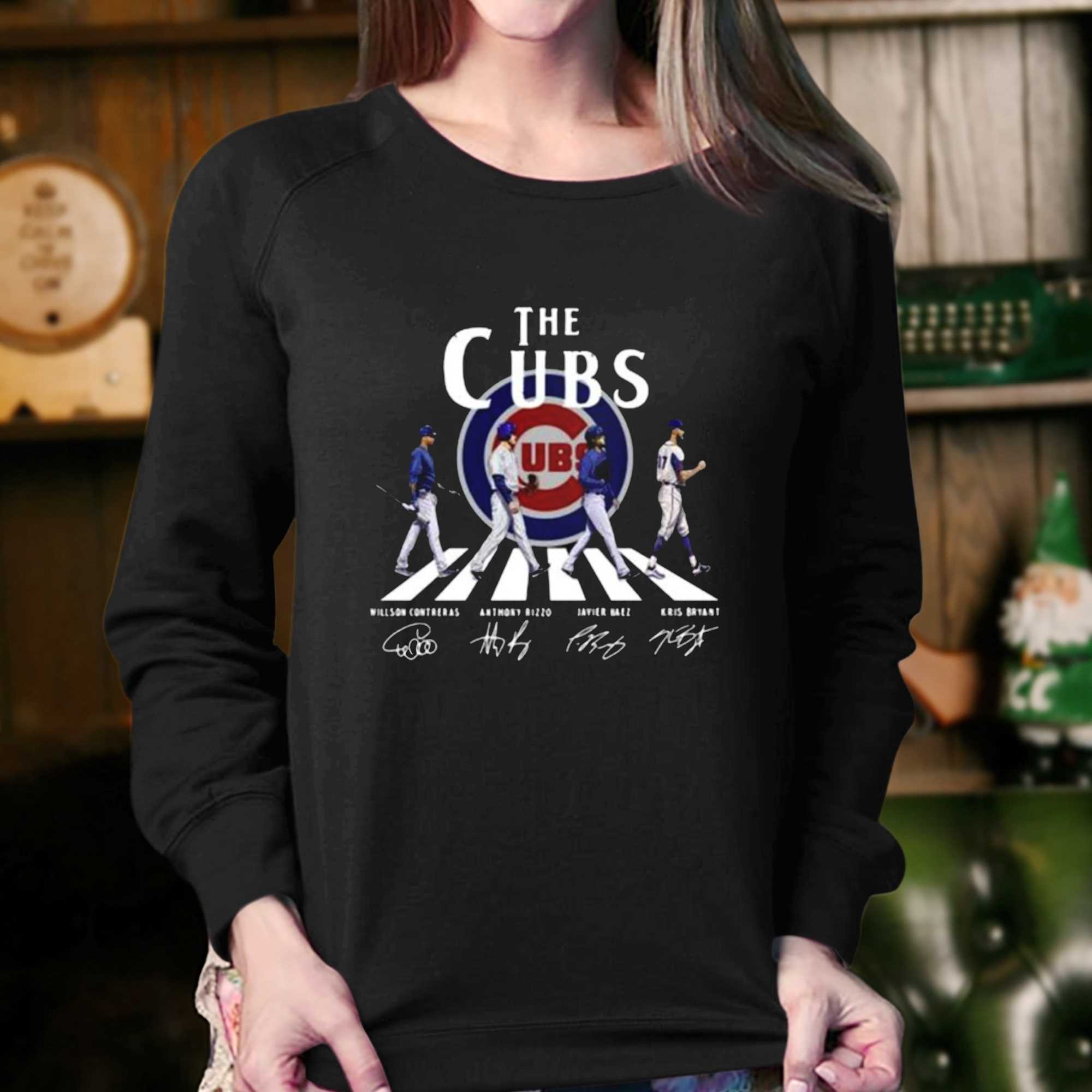 Chicago Cubs Signatures Gift For Fan T-shirt