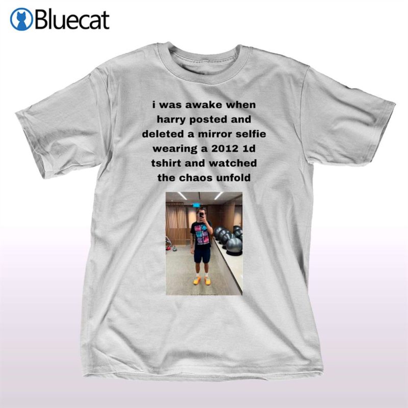 harry styles mirror selfie t shirt 1 1