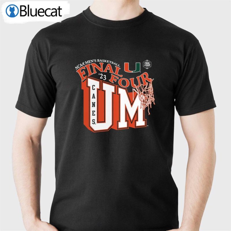 miami hurricanes 2023 ncaa mens basketball tournament march madness final four local t shirt 1 1