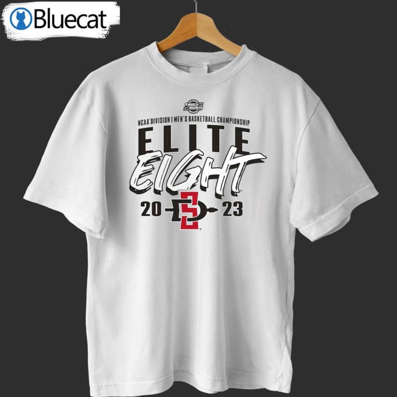 san diego state aztecs 2023 ncaa mens basketball tournament march madness elite eight team t shirt 1 1