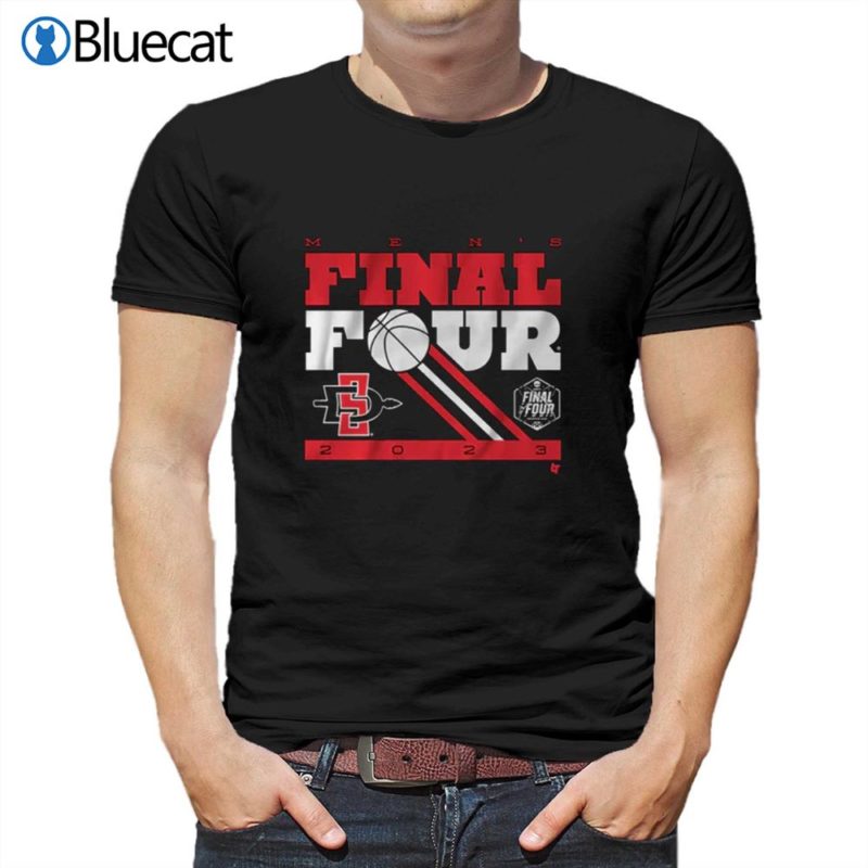 sdsu mens final four stack t shirt 1 1