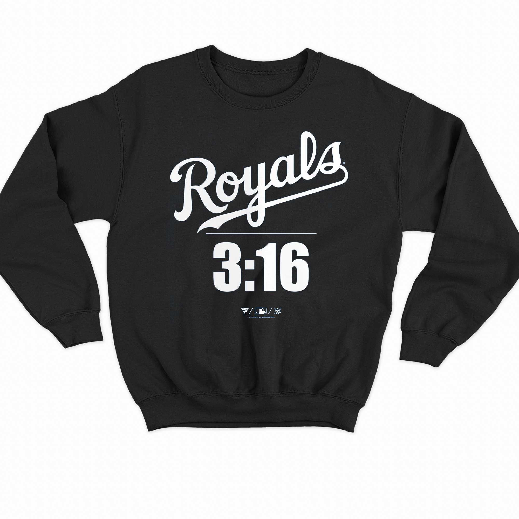 Stone Cold Steve Austin Kansas City Royals Fanatics Branded 3:16 T-shirt -  Shibtee Clothing