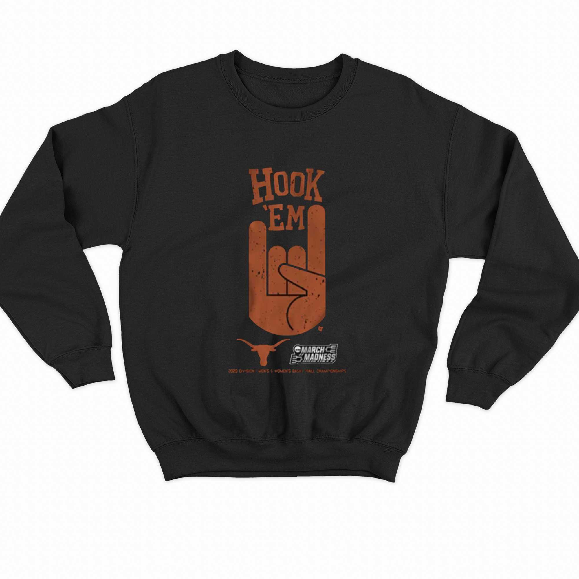 Texas Basketball Hook Em T-shirt 