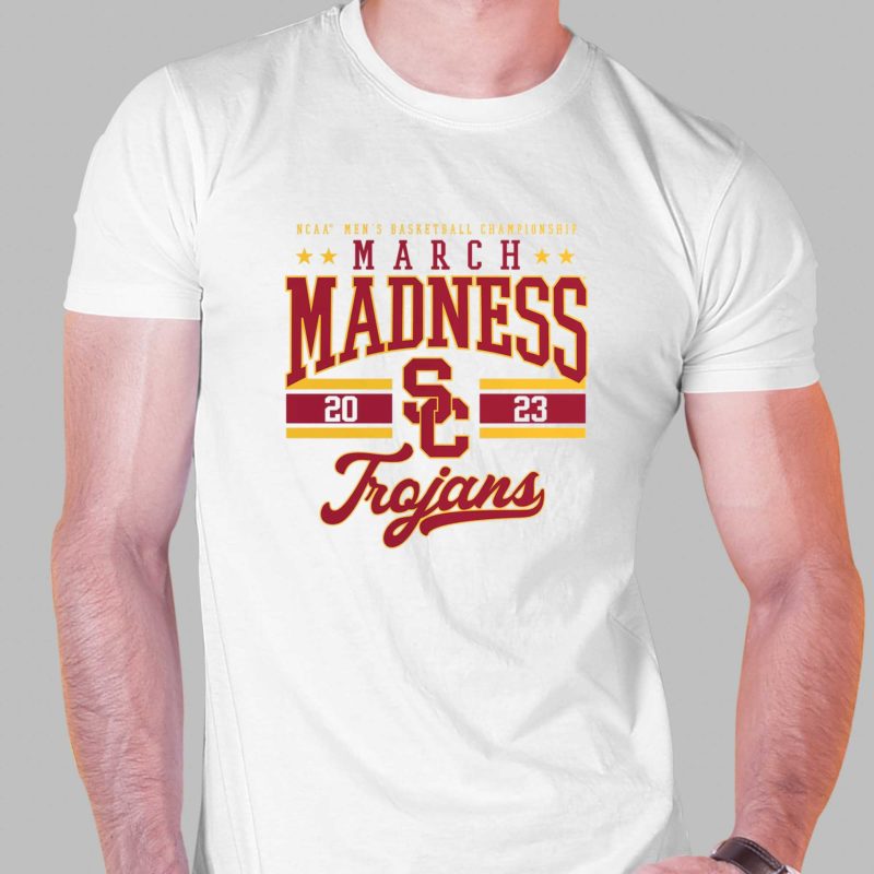 usc trojans 2023 ncaa mens basketball tournament march madness t shirt 1 1