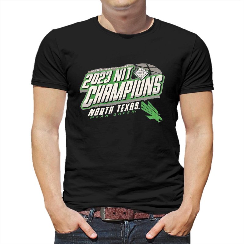 2023 nit champions north texas mean green t shirt 1 1