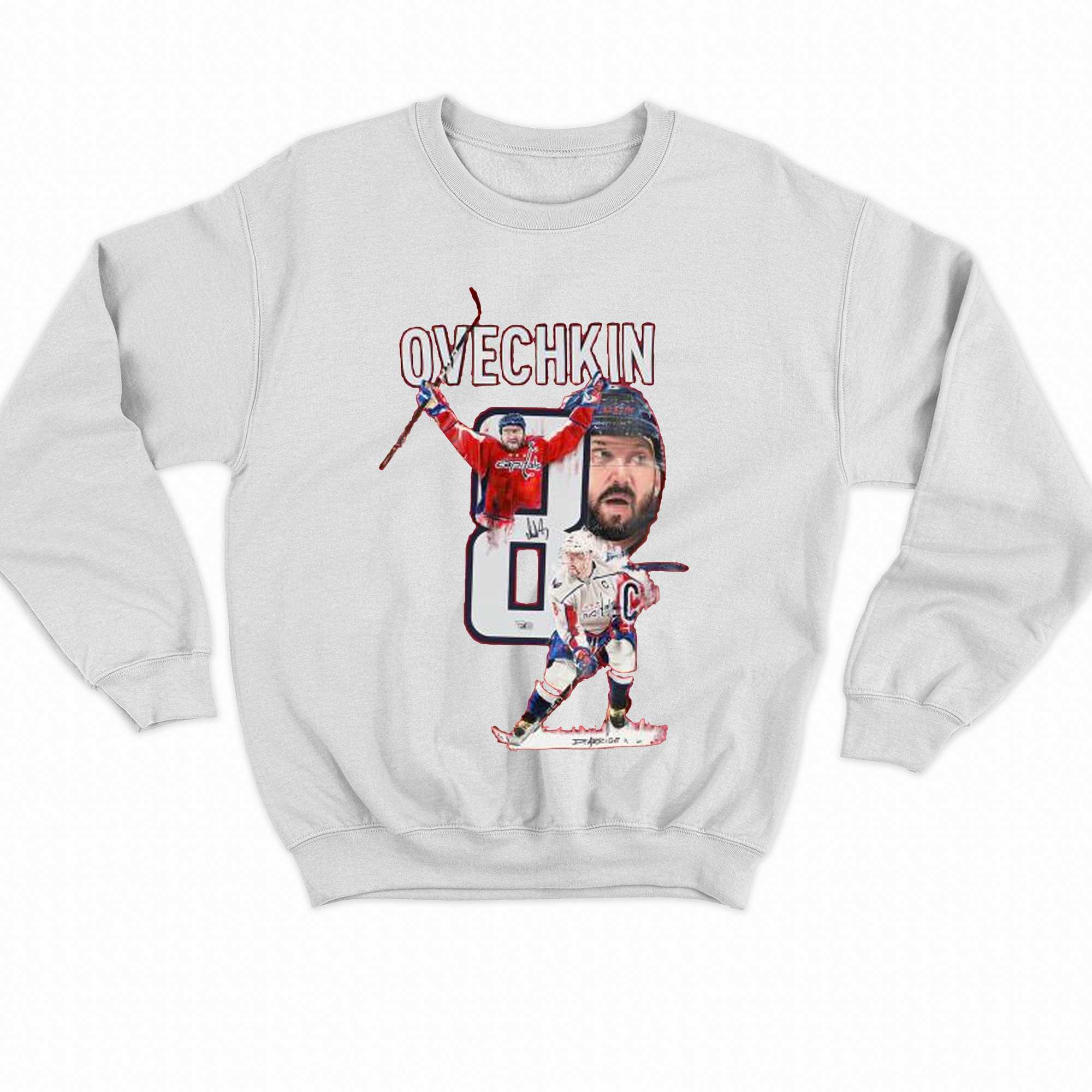 Alexander Ovechkin 8 Washington Capitals Autographed signature shirt, hoodie,  sweater, long sleeve and tank top