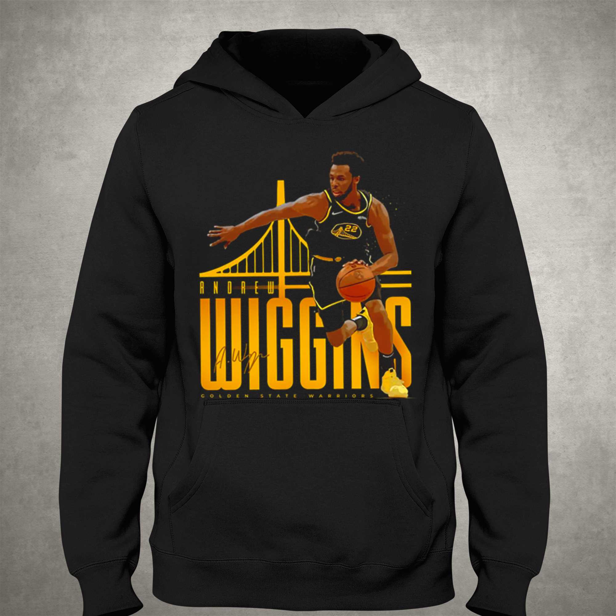 Andrew Wiggins Golden State Warriors Number 22 Basketball Sports Shirt -  Shibtee Clothing