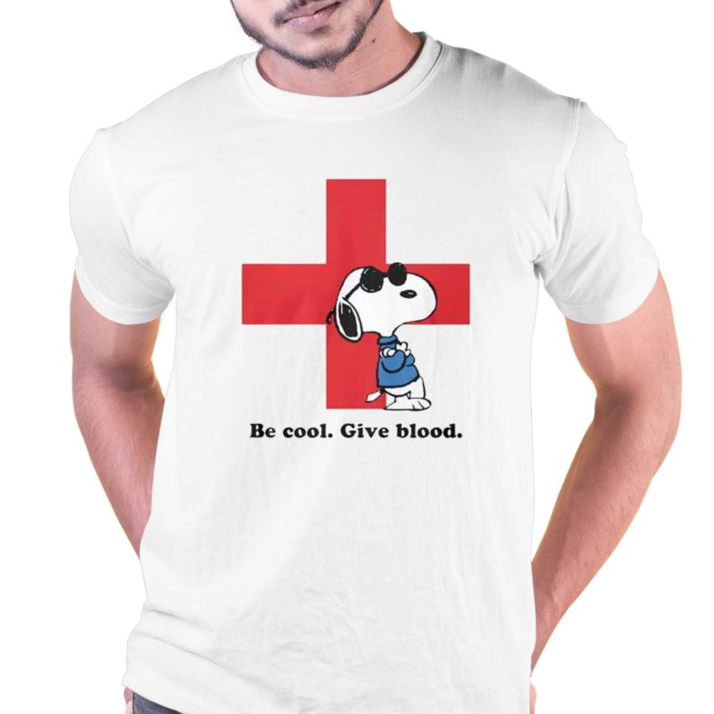 blood drive snoopy shirt 1 1