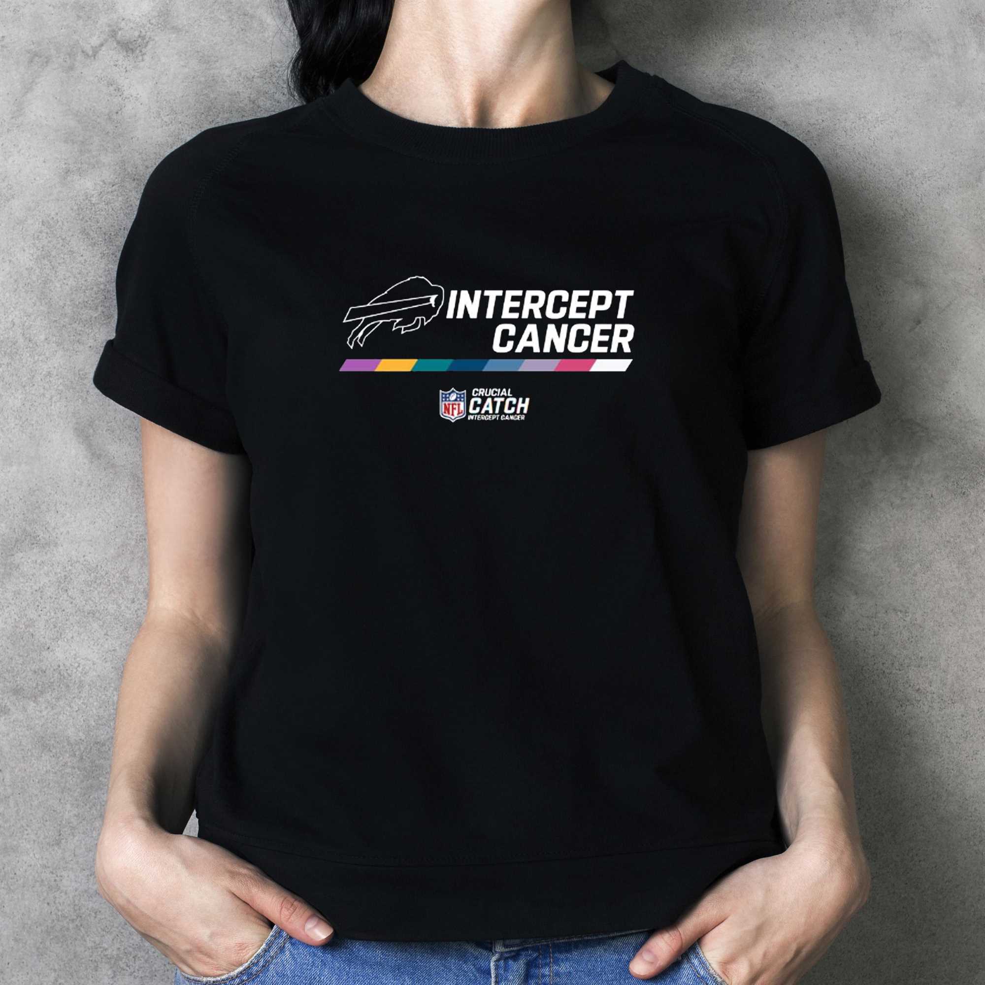 Crucial Catch Intercept Cancer Buffalo Bills 2023 Shirt - Shibtee Clothing