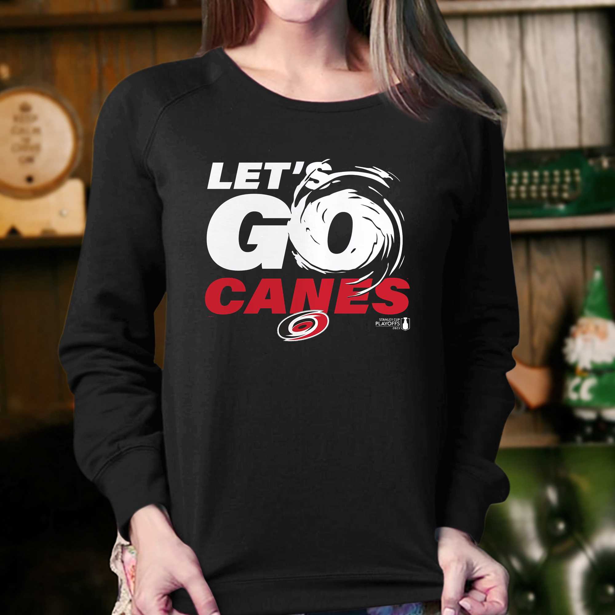 Let's Go Canes 2023 Stanley Cup Playoffs Carolina Hurricanes Shirt