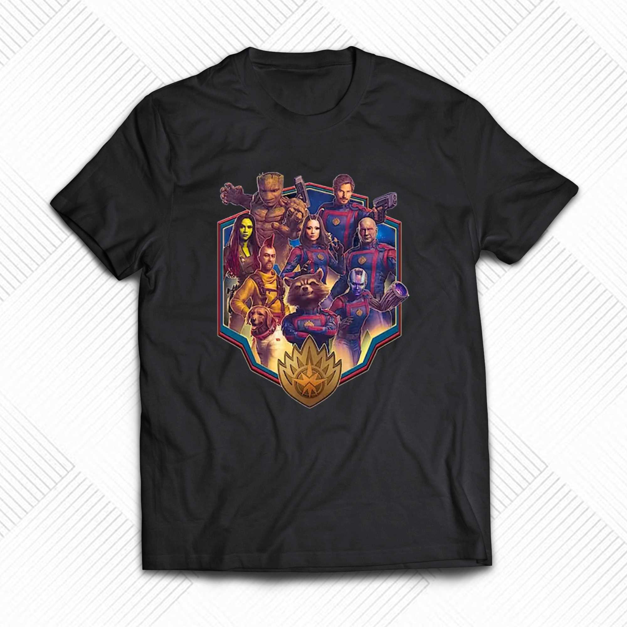 Character Boxes Guardians Of The Galaxy Volume 3 T-shirt