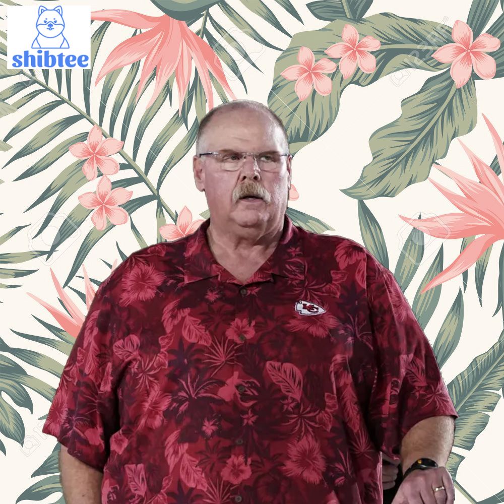 Chiefs’ Andy Reid Hawaiian Shirt