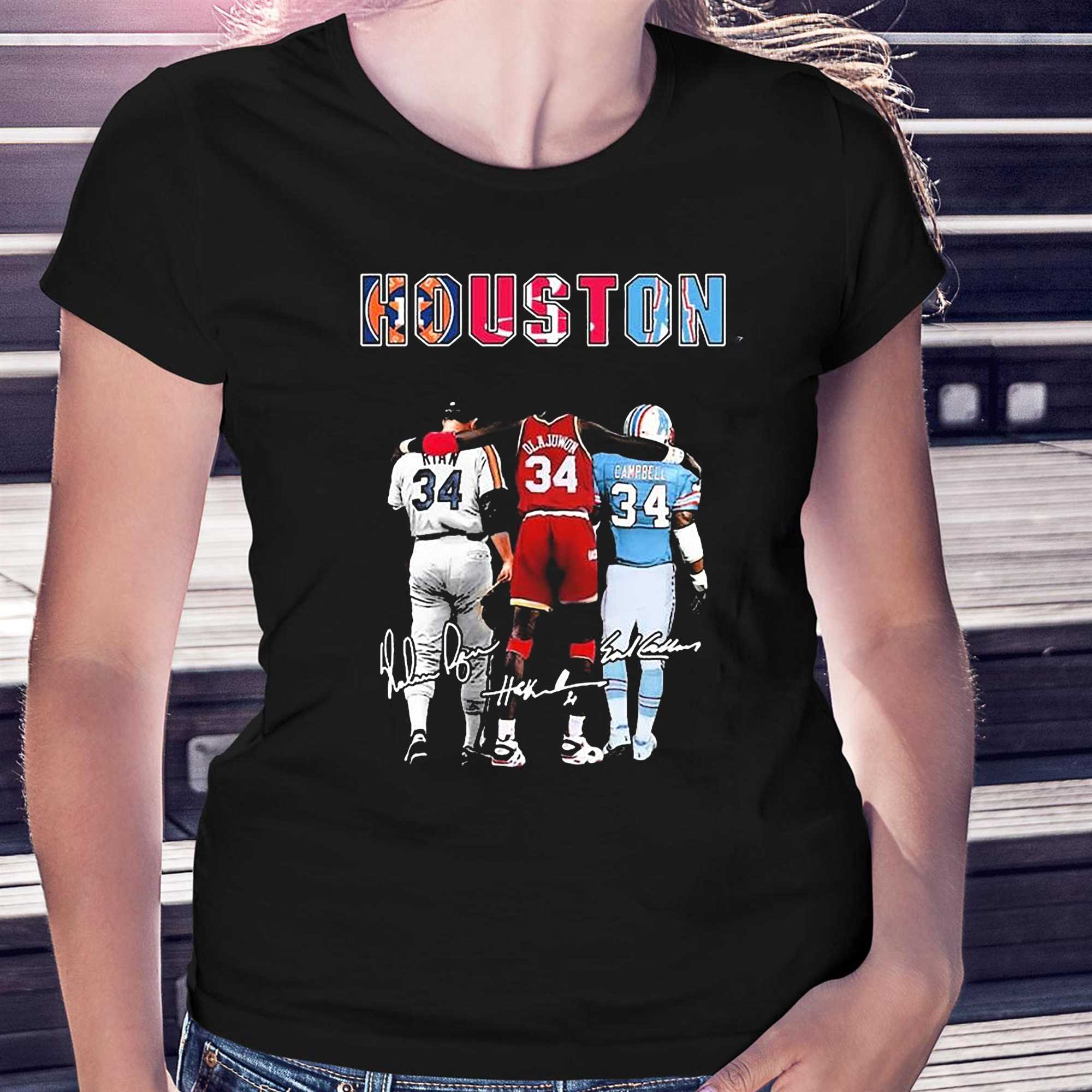 Houston Sport Team J J Watt James Harden Jose Altuve Signatures T-shirt -  Shibtee Clothing