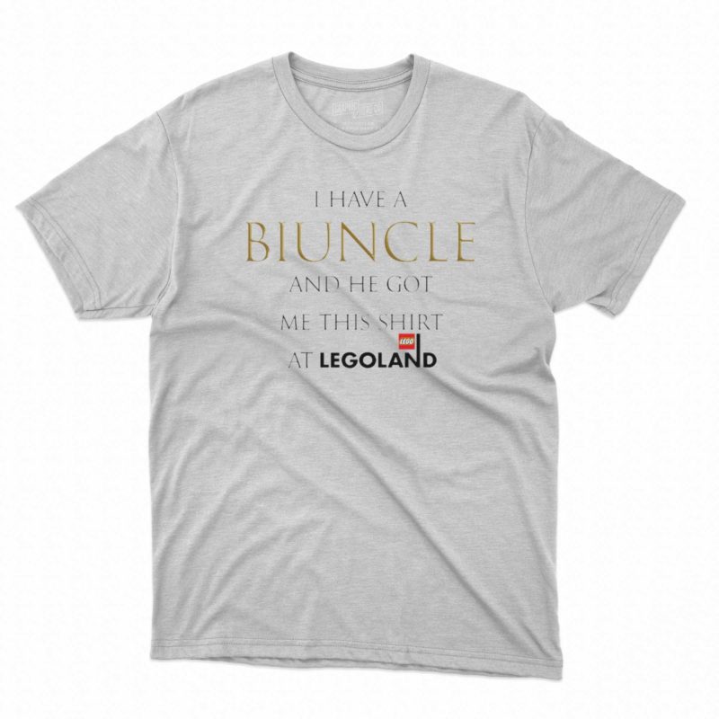 i have a biuncle and he got me this shirt at legoland t shirt 1 3