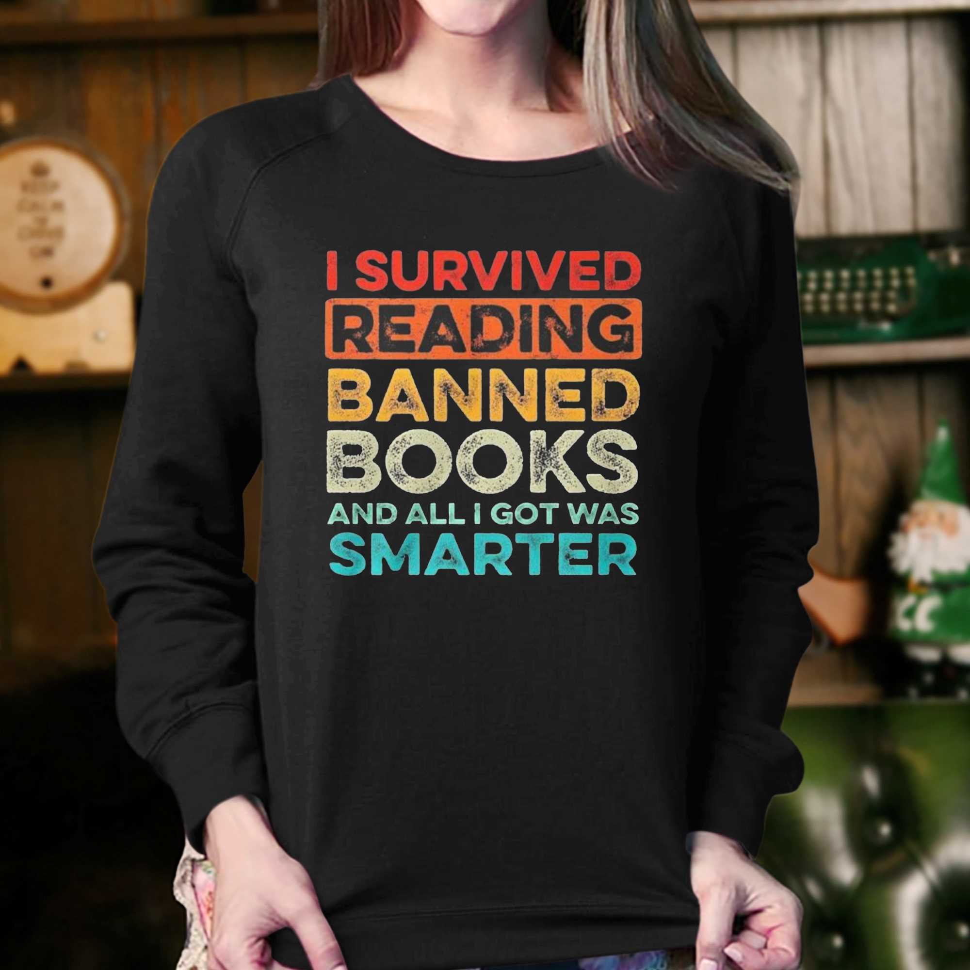 I Survived Reading And All I Got Was Smarter T-shirt - Shibtee