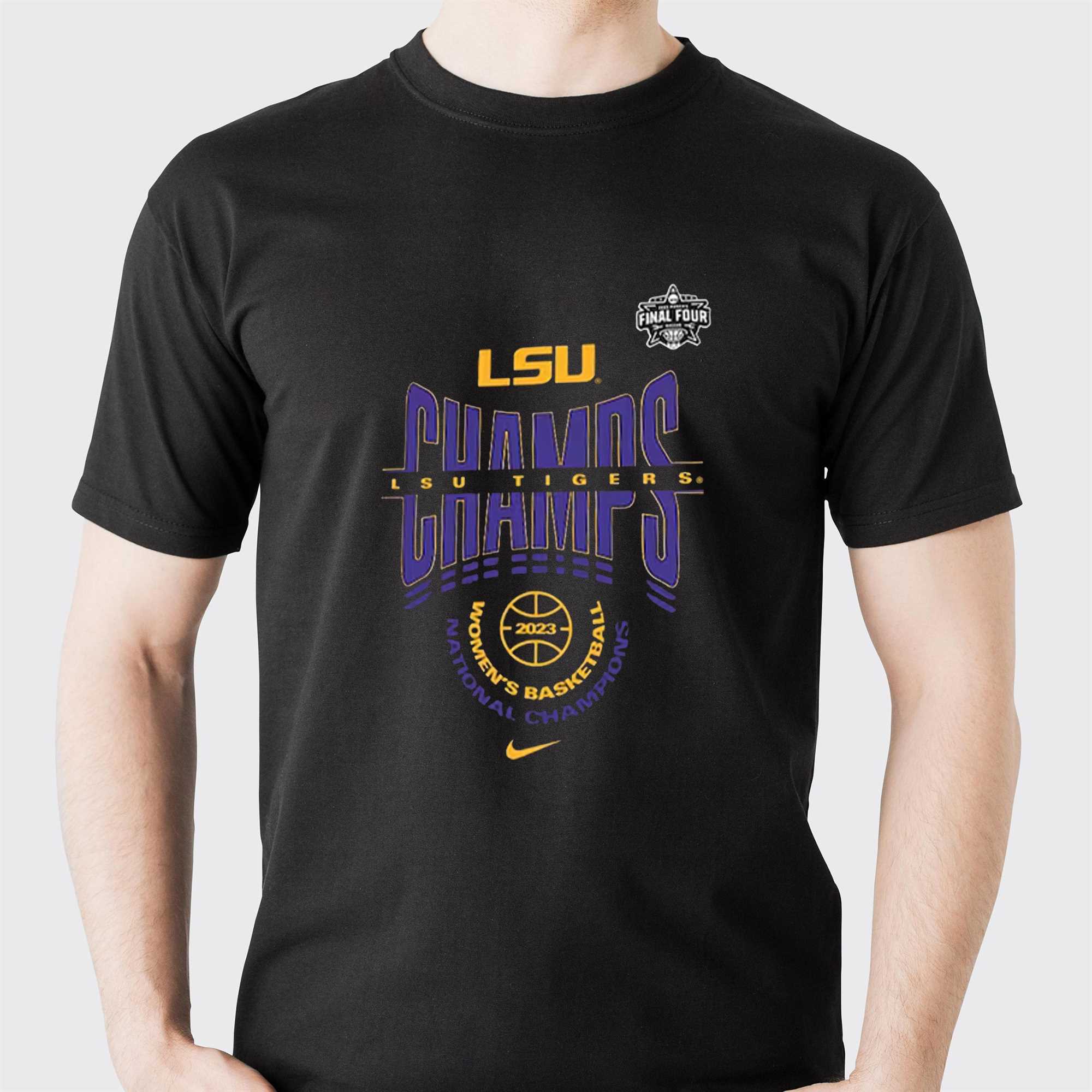 Lsu Tigers 2023 Ncaa Womens Basketball National Champions Locker Room T Shirt Shibtee Clothing