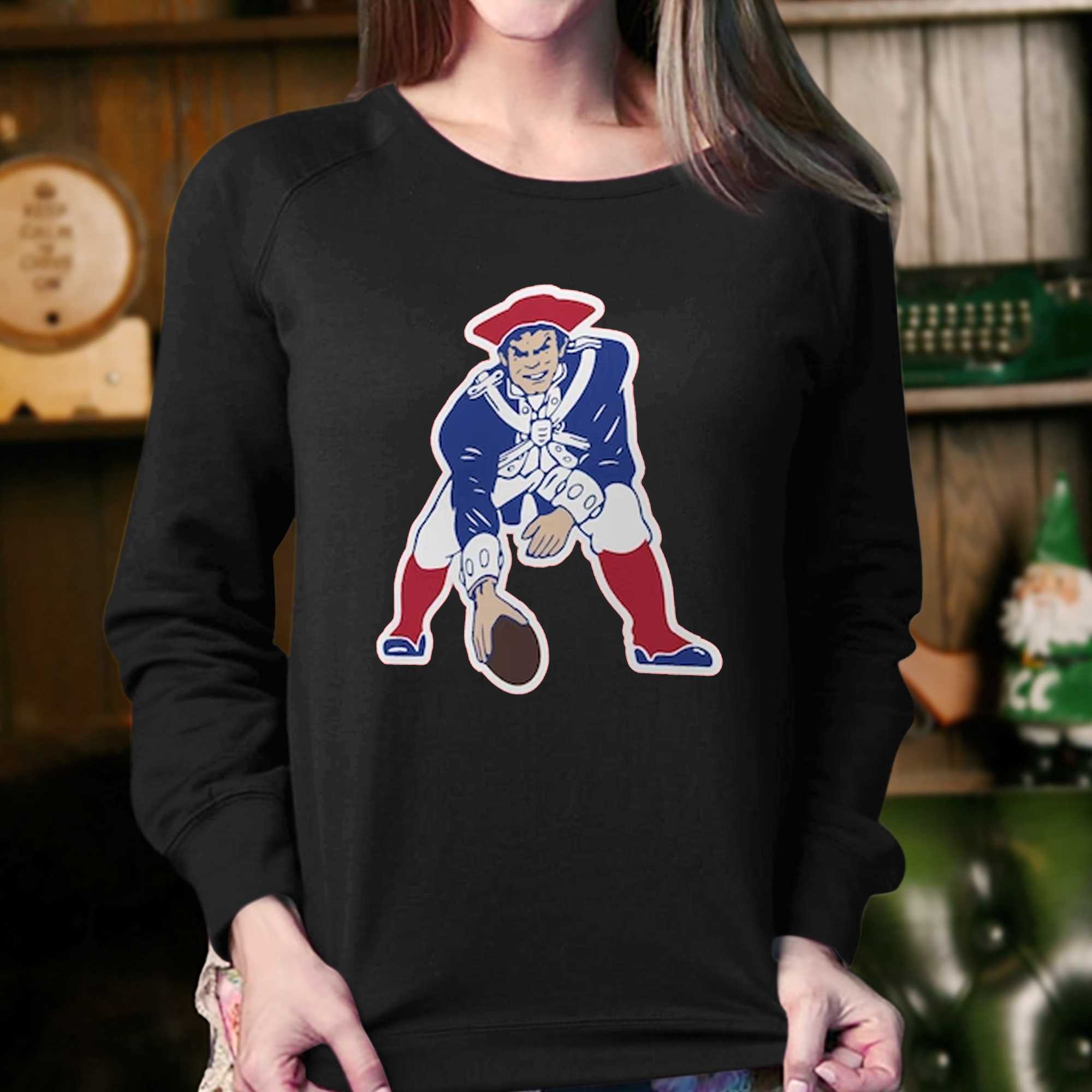 New England Patriots Primary Team Logo T-shirt - Shibtee Clothing