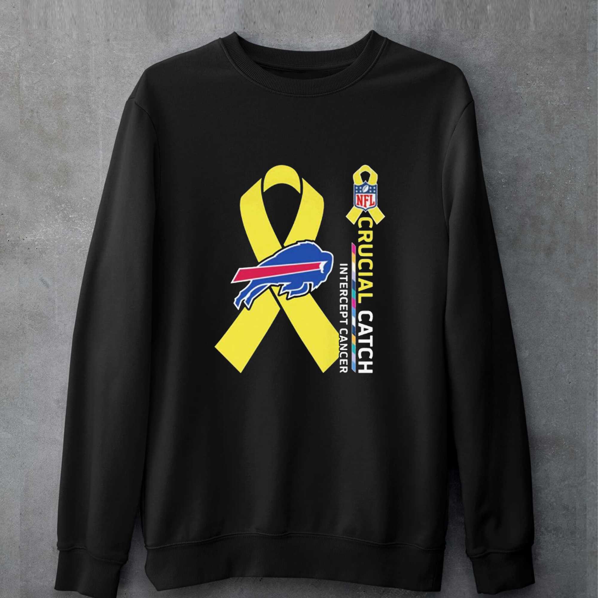 women intercept cancer sweatshirt