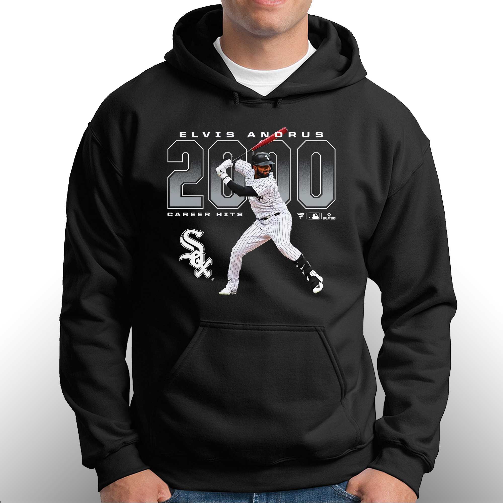 Elvis Andrus Chicago White Sox 2000 career hits 2023 shirt, hoodie