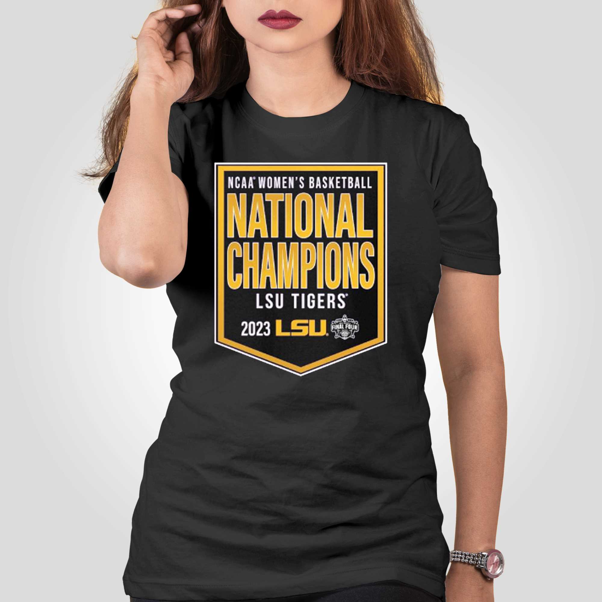 LSU 2023 Women's Basketball National Champs T-Shirt