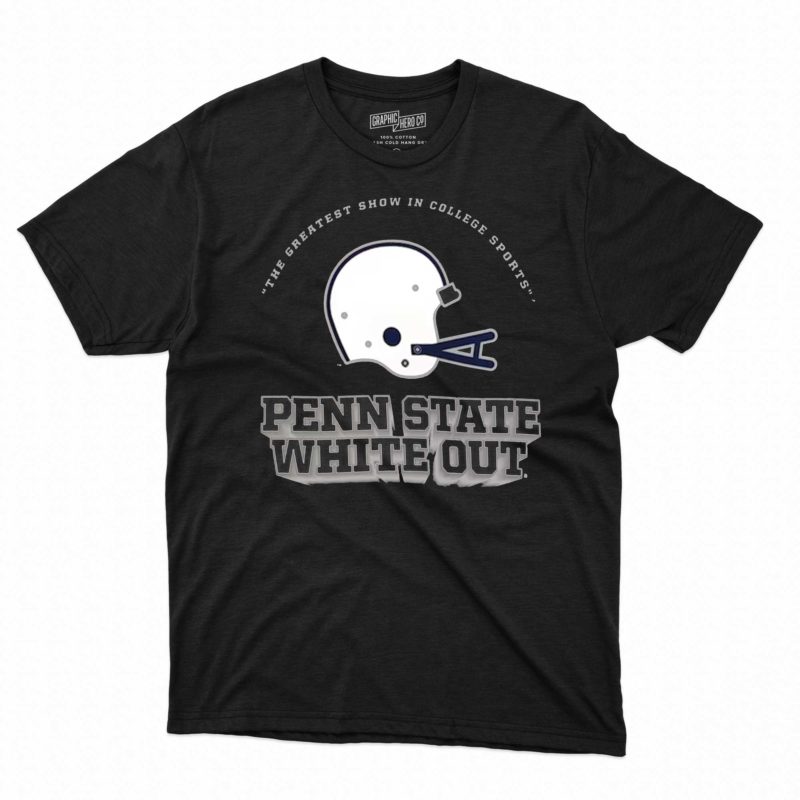 penn state nittany lions womens white out t shirt 1 2