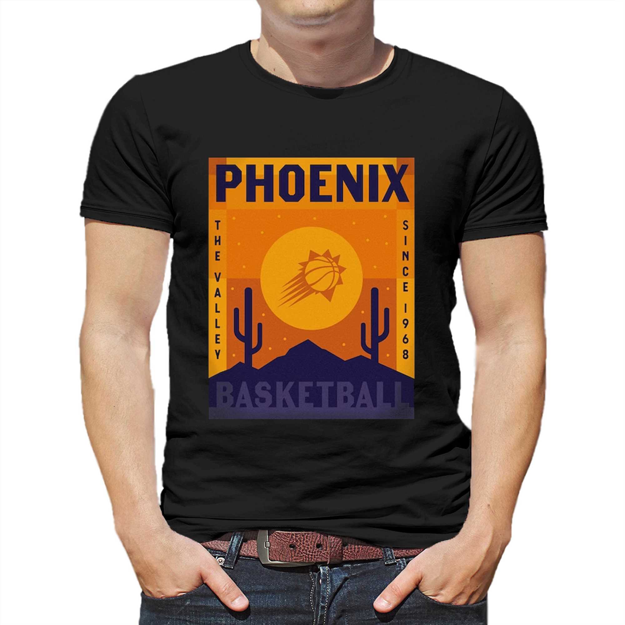 Sportiqe Men's and Women's Purple Phoenix Suns 2023 NBA Playoffs Rally The  Valley Bingham T-shirt